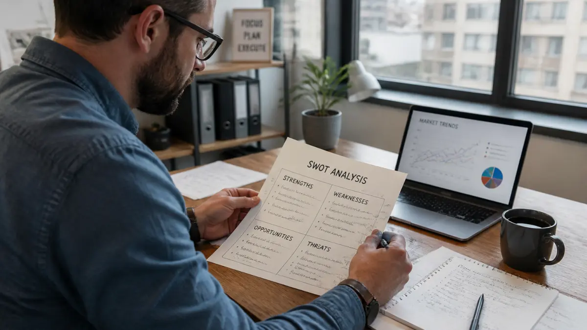 SWOT analyse : exemple concret pour piloter une entreprise