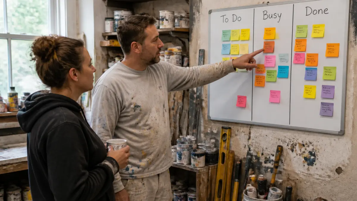 Kanban board : organiser les tâches sans complexifier le travail