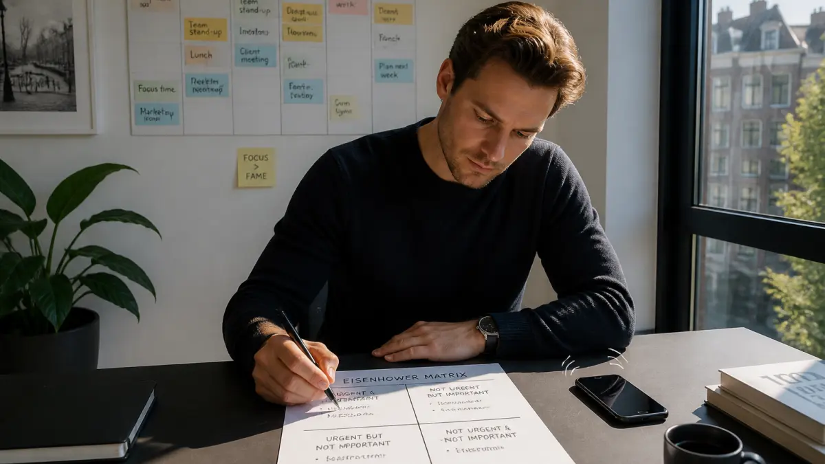 Time management : méthodes utiles pour entrepreneurs néerlandais