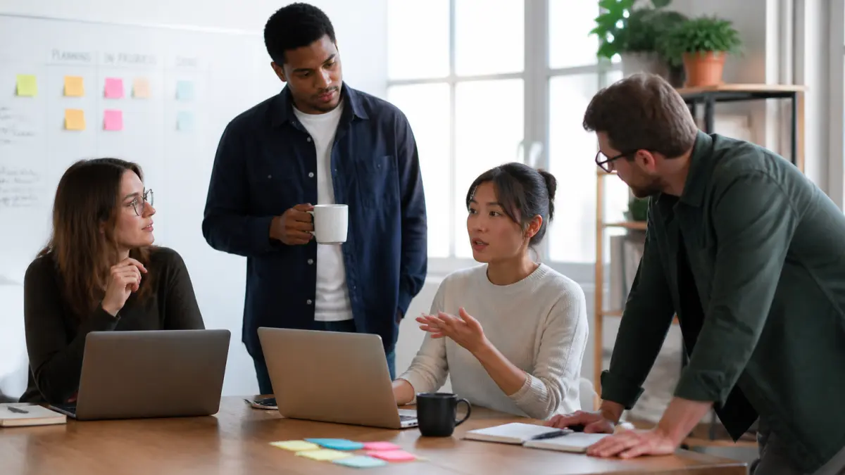 Travail hybride : organiser une équipe entre bureau et distance
