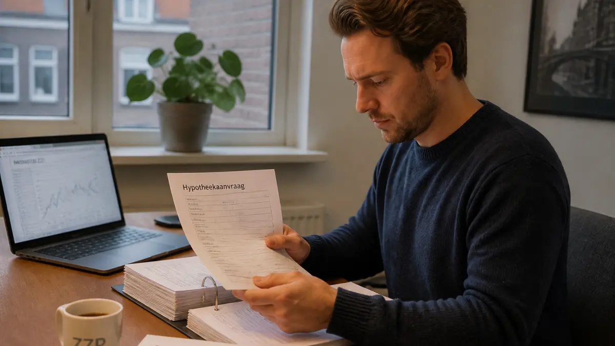 Hypothèque pour ZZP : pourquoi les indépendants néerlandais doivent mieux préparer leur dossier