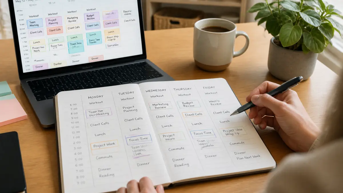 Créer un planning efficace : méthode pour équipes et indépendants