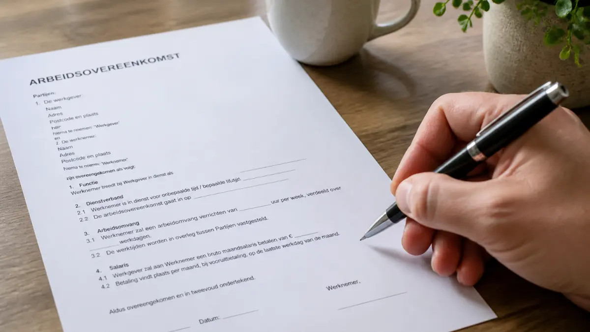 Contrat de travail néerlandais : points à vérifier avant signature