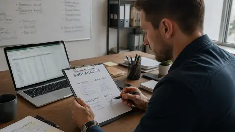 SWOT-analyse: concreet voorbeeld voor het sturen van een bedrijf