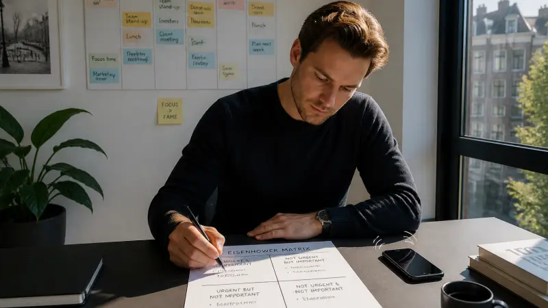 Tijdmanagement: nuttige methoden voor Nederlandse ondernemers